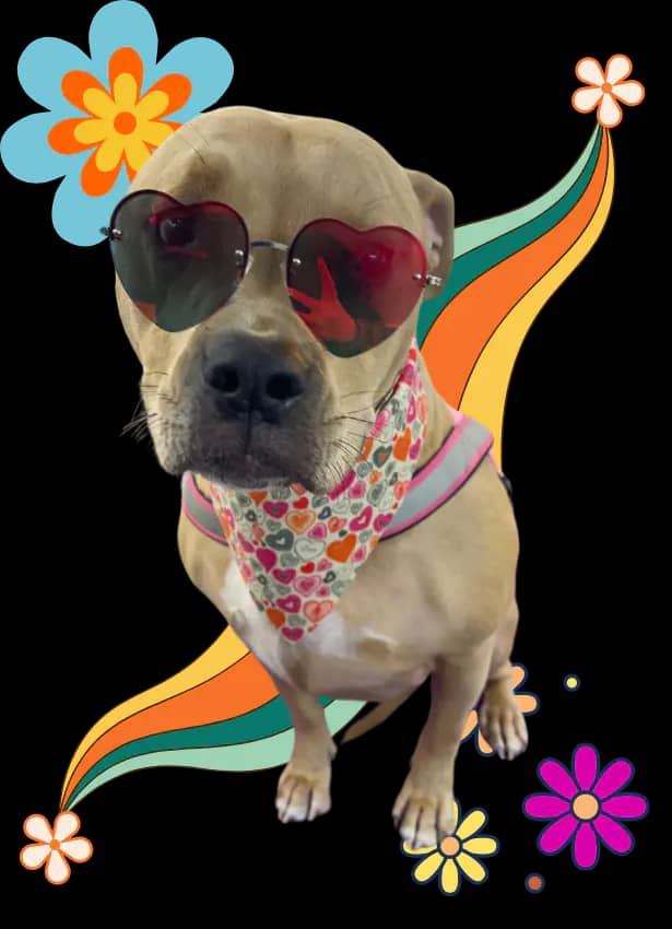 Dog illustration used by Beautiful Beast ATX