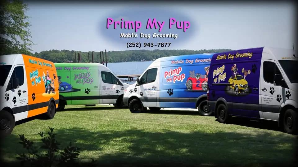 Dog grooming photo from Primp My Pup Facebook page
