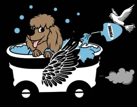 Heaven Scent Mobile Grooming logo from the official website